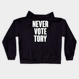 Never Vote Tory Kids Hoodie